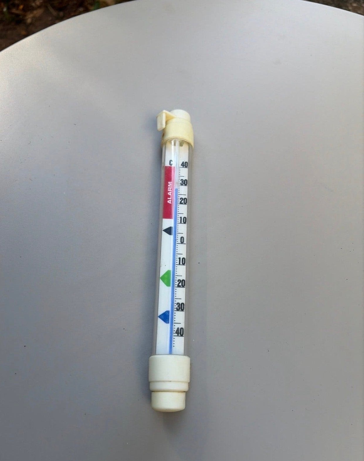 Handige Buitenthermometer met Alarmfunctie, Buitenthermometer, Gebruikt, Kunststof, Alarmfunctie