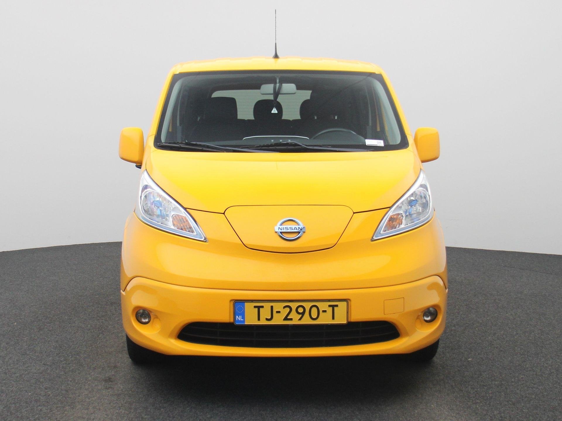 Nissan e-NV200 Evalia 40 kWh 2.Zero Edition 7p BTW|Automaat, Auto's, Nissan, Stof, 7 stoelen, Wit, Origineel Nederlands