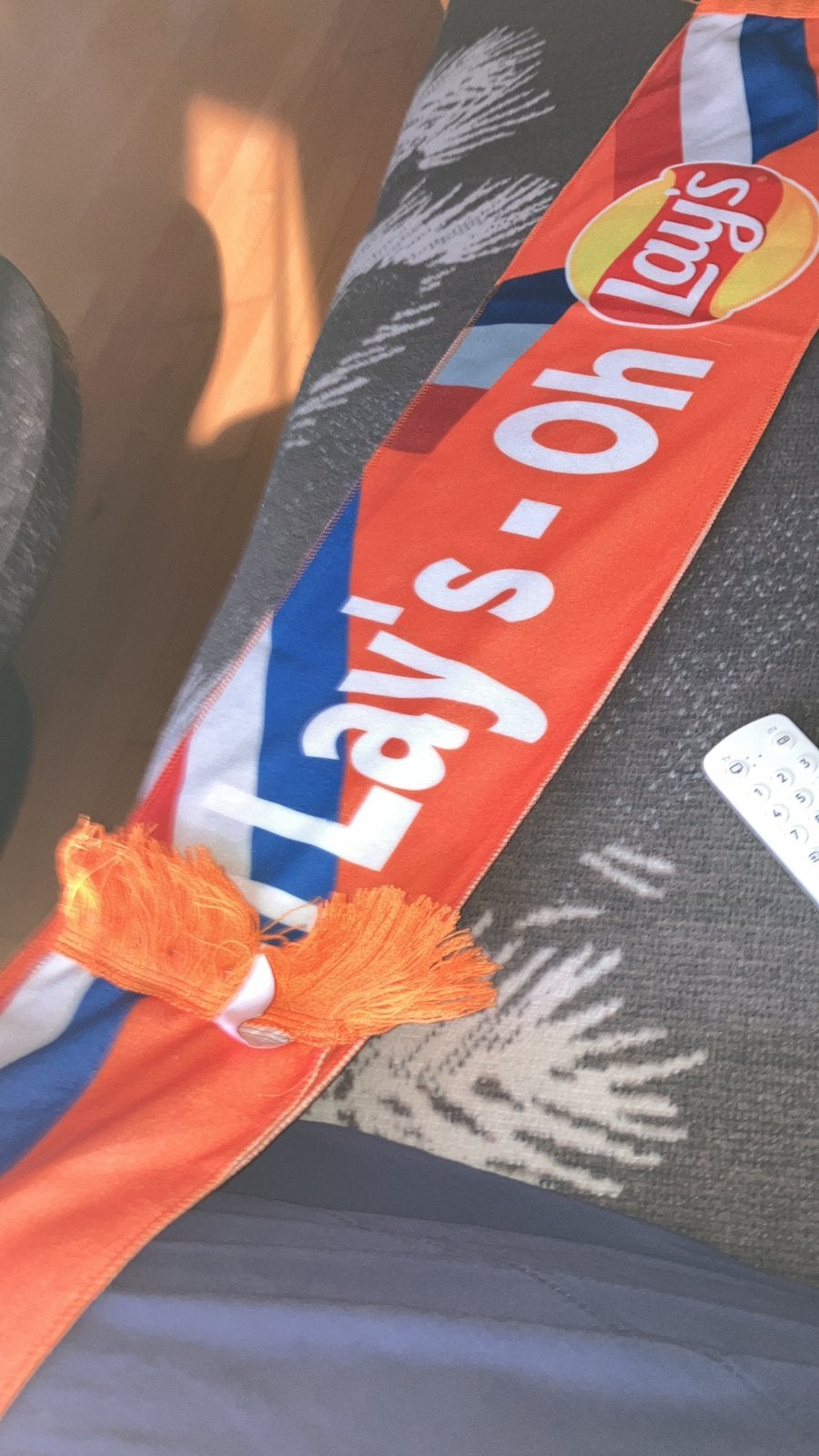 ORANJE LAYS SJAAL WK 2026, Ophalen of Verzenden, Nieuw