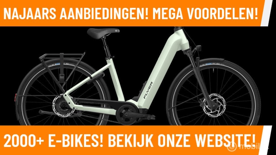 Flyer Upstreet 5.43 ebike met midden motor van 5500 nu 2799!, Nieuw, 50 km per accu of meer, Overige merken