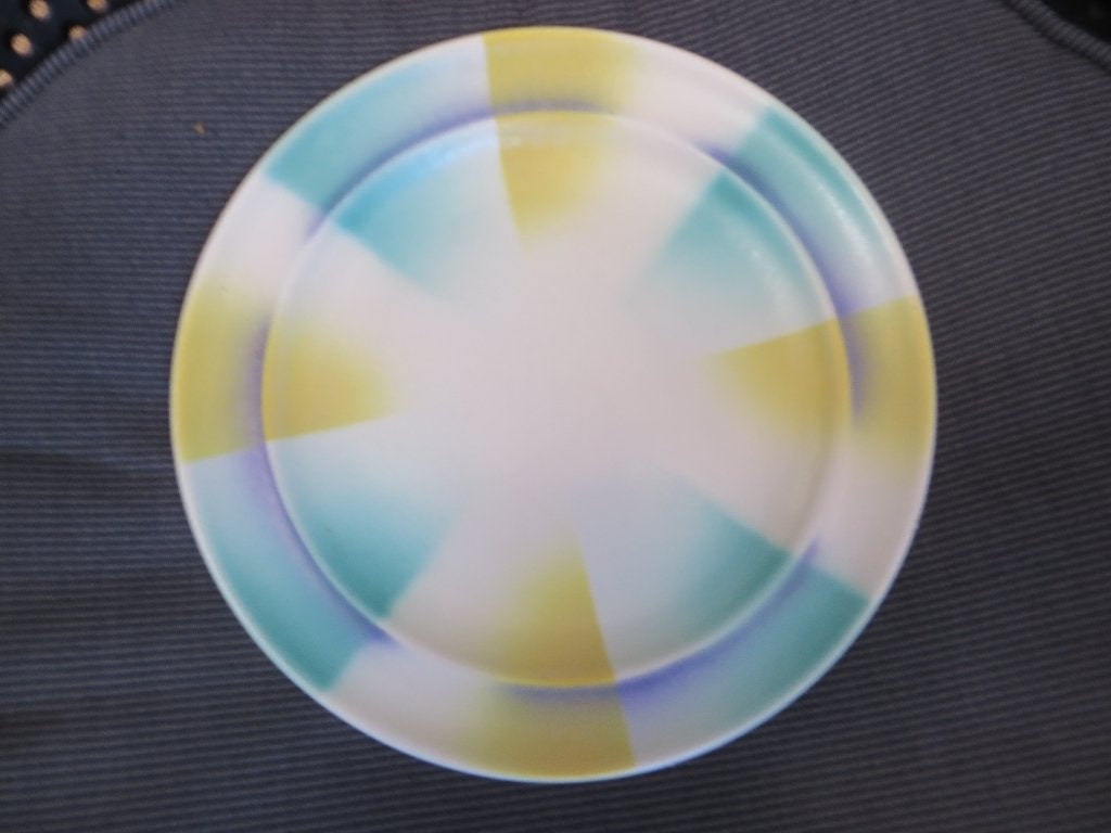 Art deco aardewerk borden, Villeroy & Boch, Duits, 1930, Ophalen of Verzenden