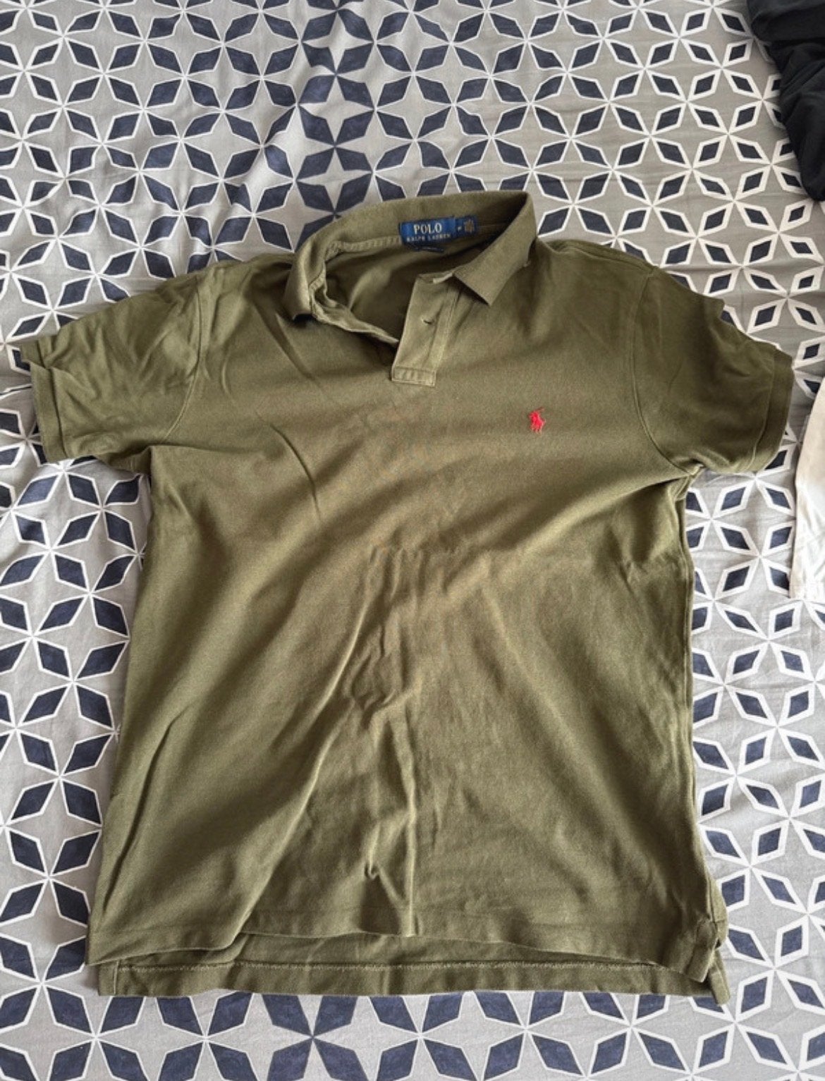 Polo Ralph Lauren Slim Fit Polo - Maat M, Verzenden, Zo goed als nieuw, Maat 48/50 (M), Groen