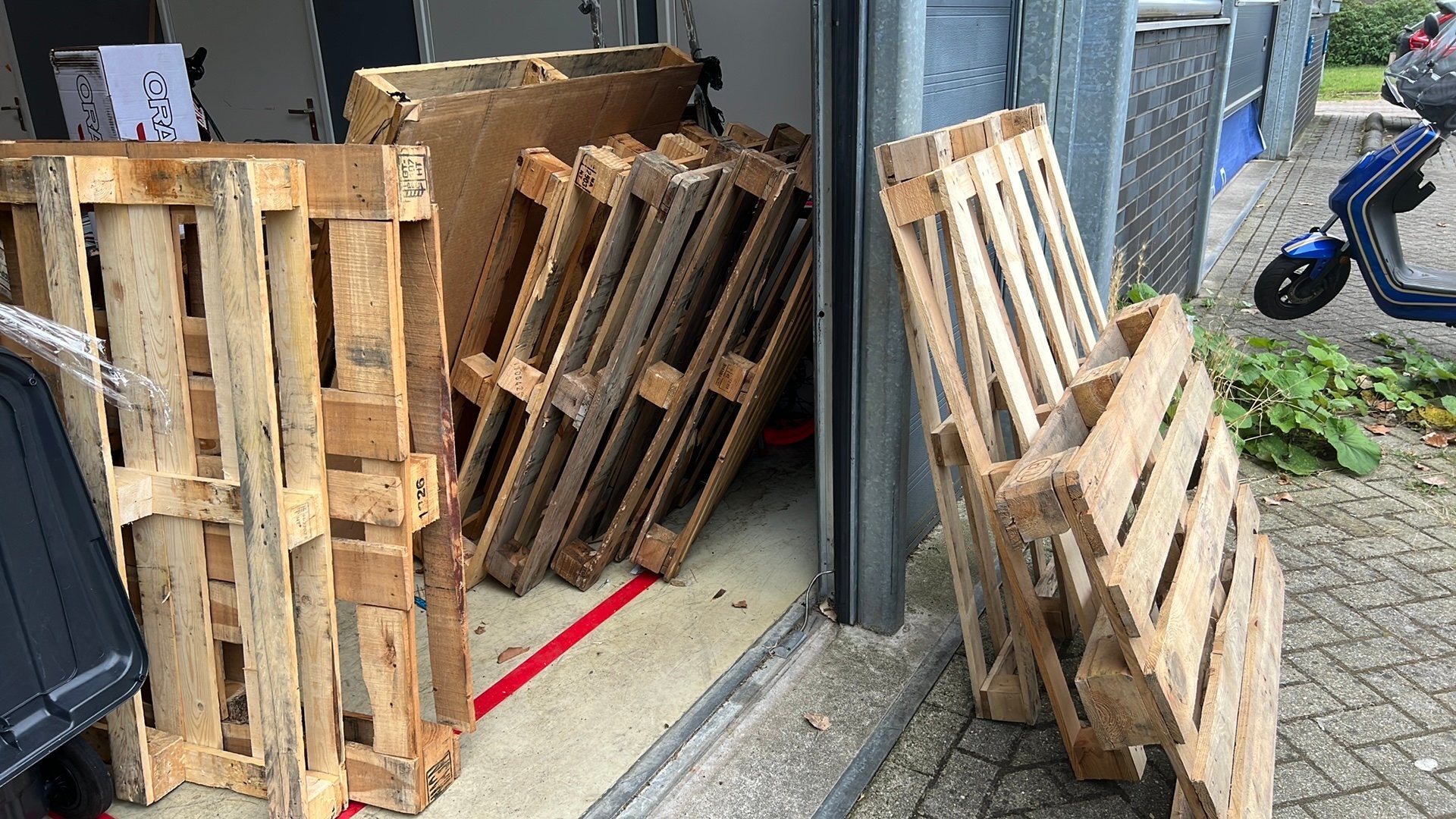 Pallets for Free, Doe-het-zelf en Verbouw, Hout en Planken, Ophalen, Zo goed als nieuw, Pallet, Minder dan 200 cm