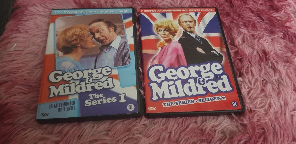 Te koop dvds George & mildred rhe series 1 en 2, Alle leeftijden, Nederlands, Ophalen of Verzenden, Britse komedie