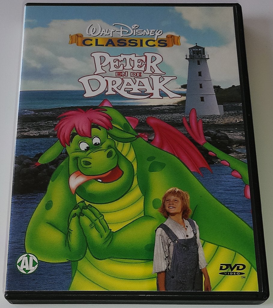 Dvd *** PETER EN DE DRAAK *** Walt Disney, Avontuur, Zo goed als nieuw, Vanaf 6 jaar, Film