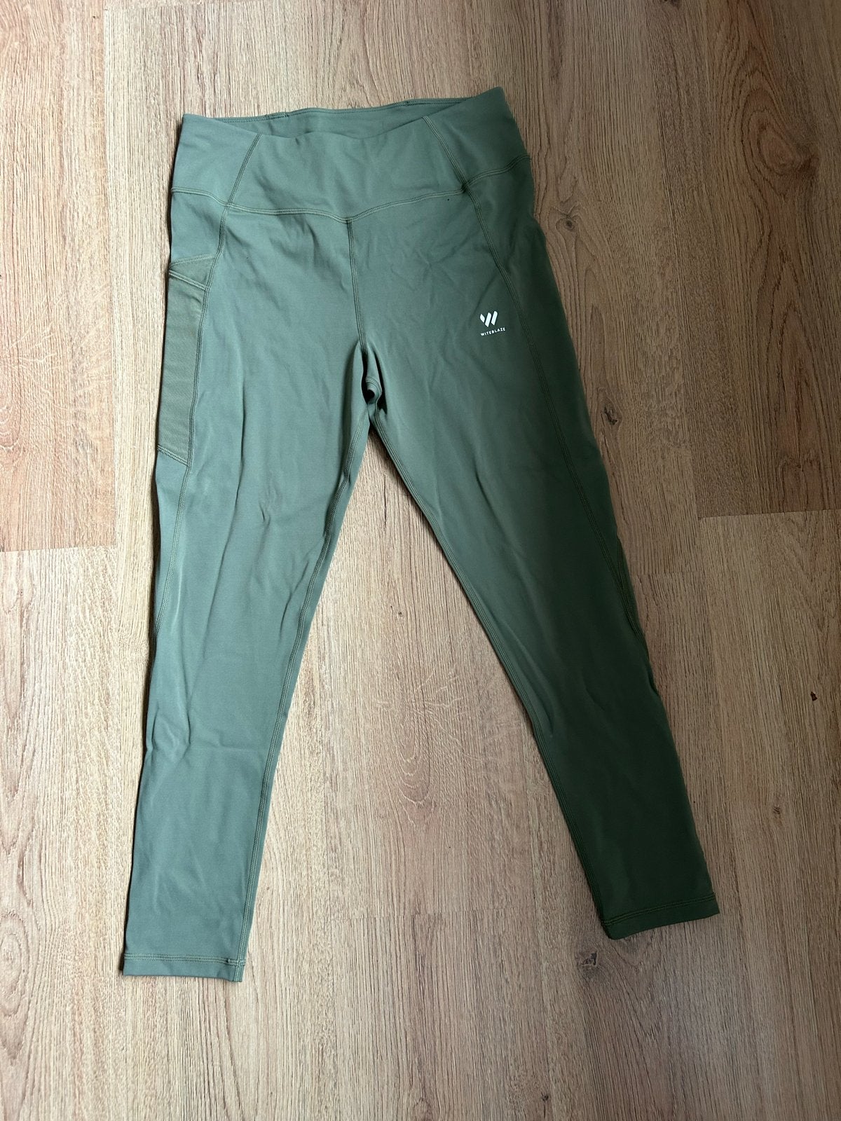Dames Legging Yoga Running Fitness - Telefoon & Sleutelzakje, Maat 38/40 (M), Nieuw, Ophalen of Verzenden, Groen