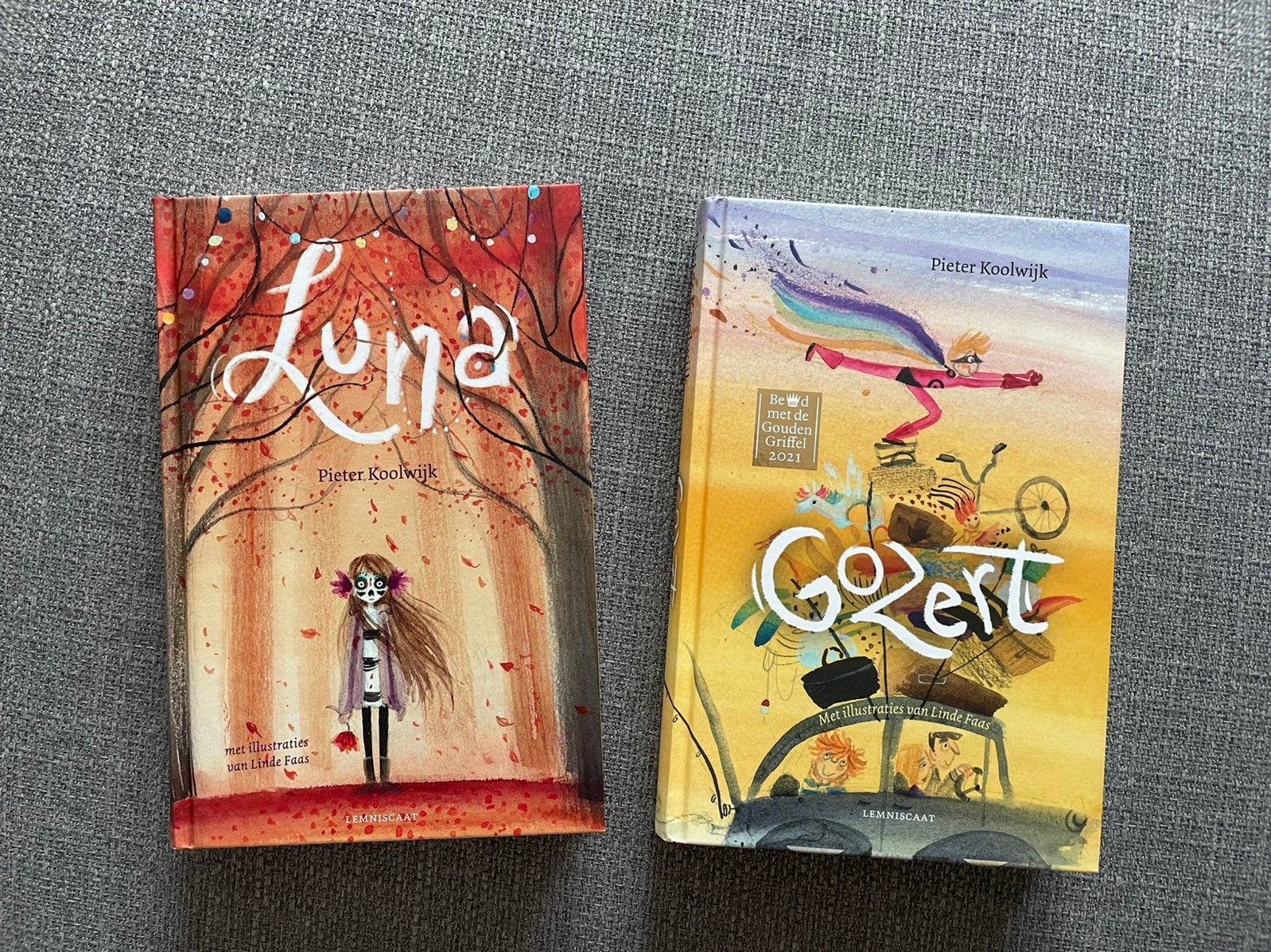 Luna en Gozert - Pieter Koolwijk (met Linde Faas), Boeken, Ophalen of Verzenden, Zo goed als nieuw, Pieter Koolwijk