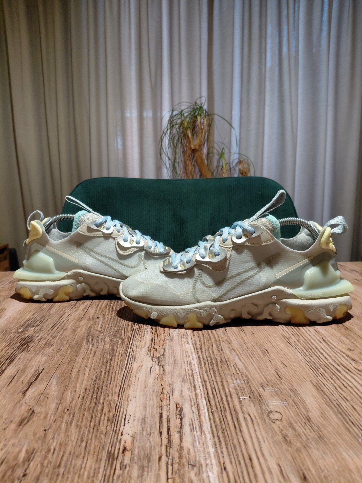 Nike React Vision 'Celestine Blue' Size 37,5, Nike, Ophalen of Verzenden, Sneakers of Gympen, Grijs