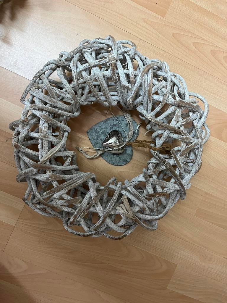 Decoratie krans, Huis en Inrichting, Woonaccessoires | Kransen, Ophalen, Gebruikt