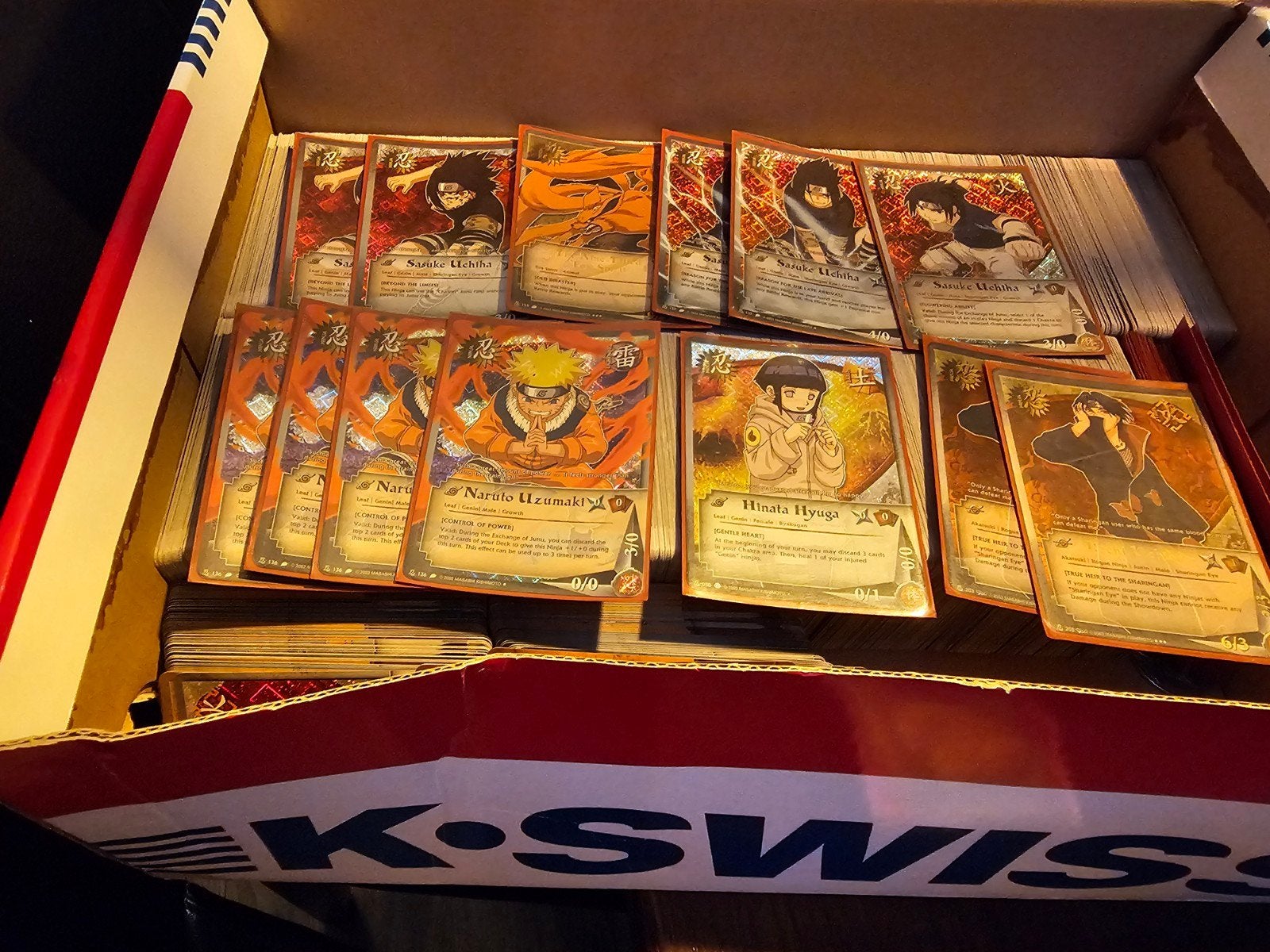 Grote collectie Naruto CCG kaarten, Ophalen of Verzenden, Gebruikt, Meerdere kaarten