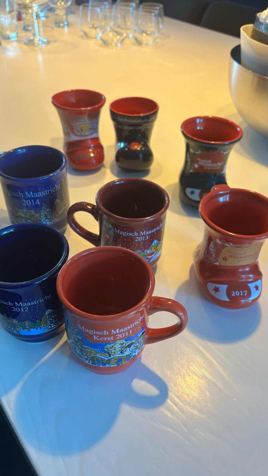 Magisch Maastricht Glühwein Mokken en Laarsjes - Diverse Jar, Ophalen, Gebruikt, Overige merken, Keramiek