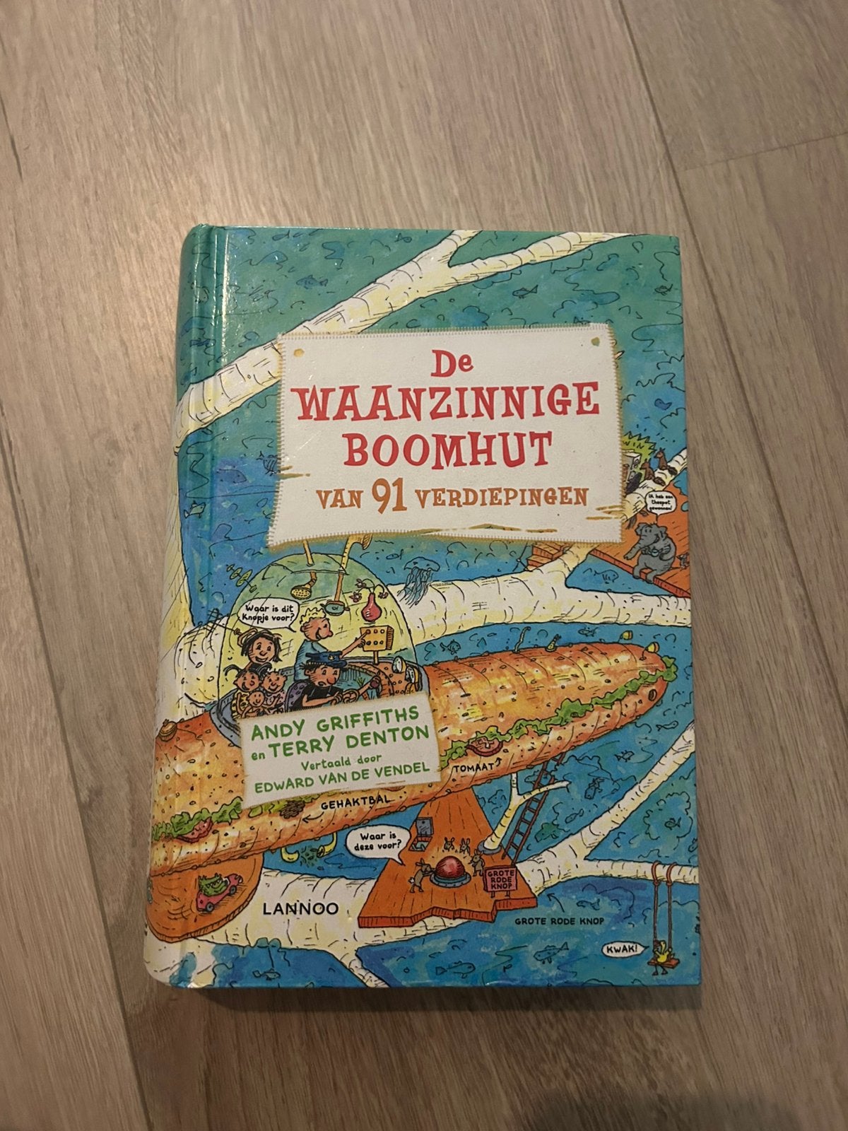 De waanzinnige boomhut boek, Ophalen of Verzenden, Zo goed als nieuw