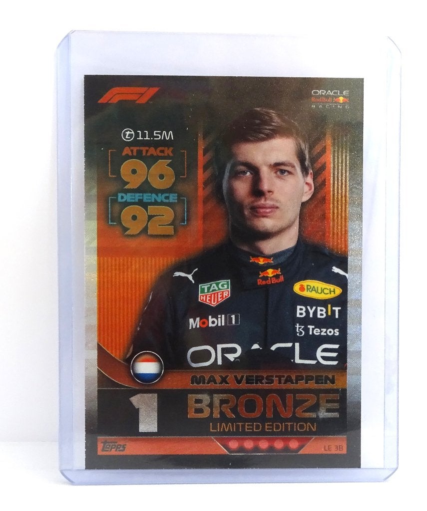 Max Verstappen Topps Now Brons Lim Editie, Ophalen of Verzenden, Zo goed als nieuw, Formule 1