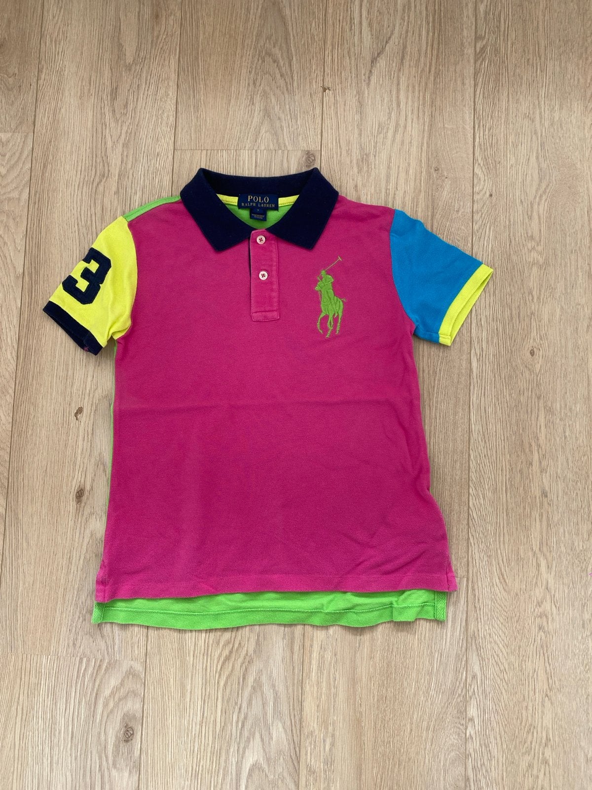 Ralph Lauren Polo Shirt - ongedragen maat 128 (7T), Ophalen of Verzenden, Nieuw, Jongen, Shirt of Longsleeve