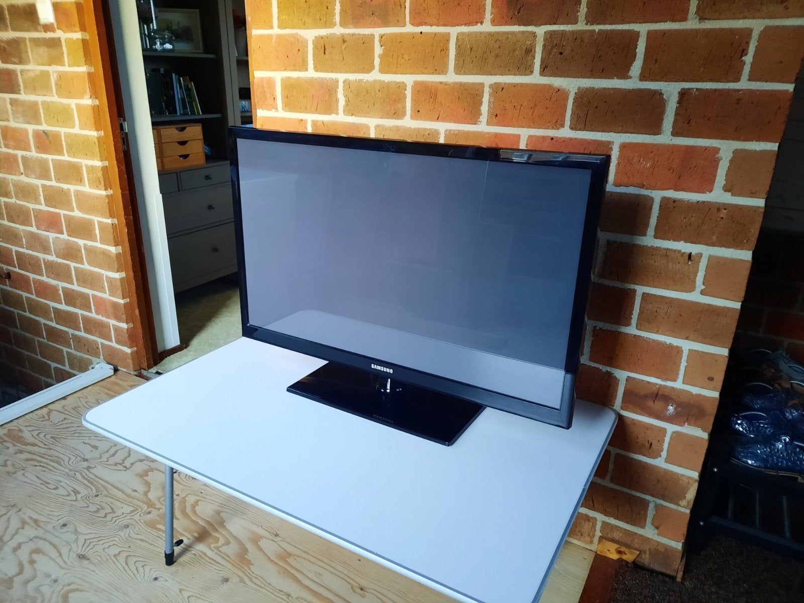 Samsung Plasma TV 43 inch - PS43D450, Audio, Tv en Foto, Ophalen, Gebruikt, 50 Hz, HD Ready (720p)