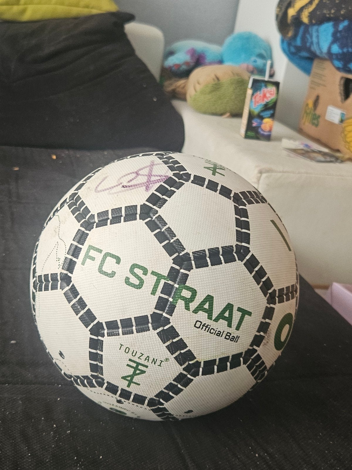 FC Straat Official Voetbal - Touzani, Sport en Fitness, Ophalen, Nieuw, Bal