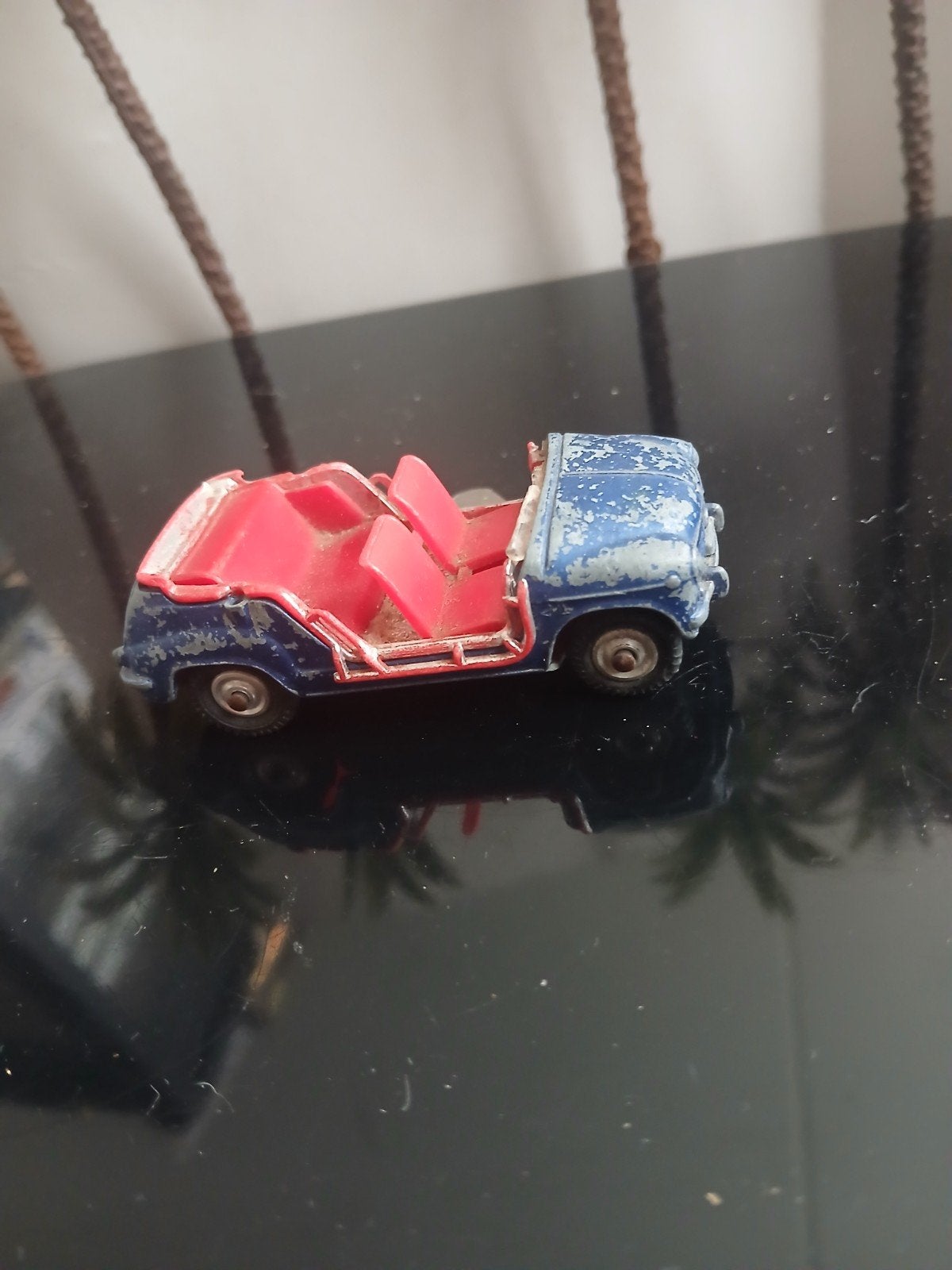 Ghia Fiat 600 Jolly. Corgi toys,  opknapper, Ophalen of Verzenden, Gebruikt, Auto, Corgi
