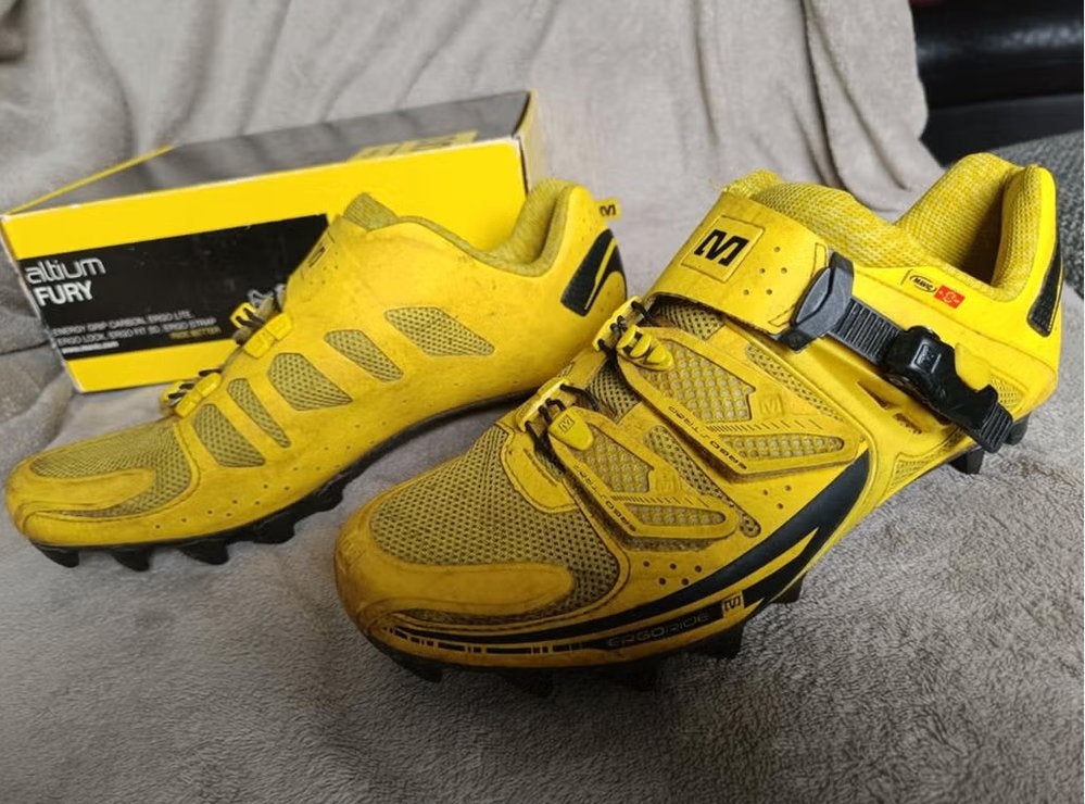 Mavic Fury xc fietsschoenen maat 41 1/3 (26cm) spd, Gebruikt, Schoenen, Ophalen of Verzenden