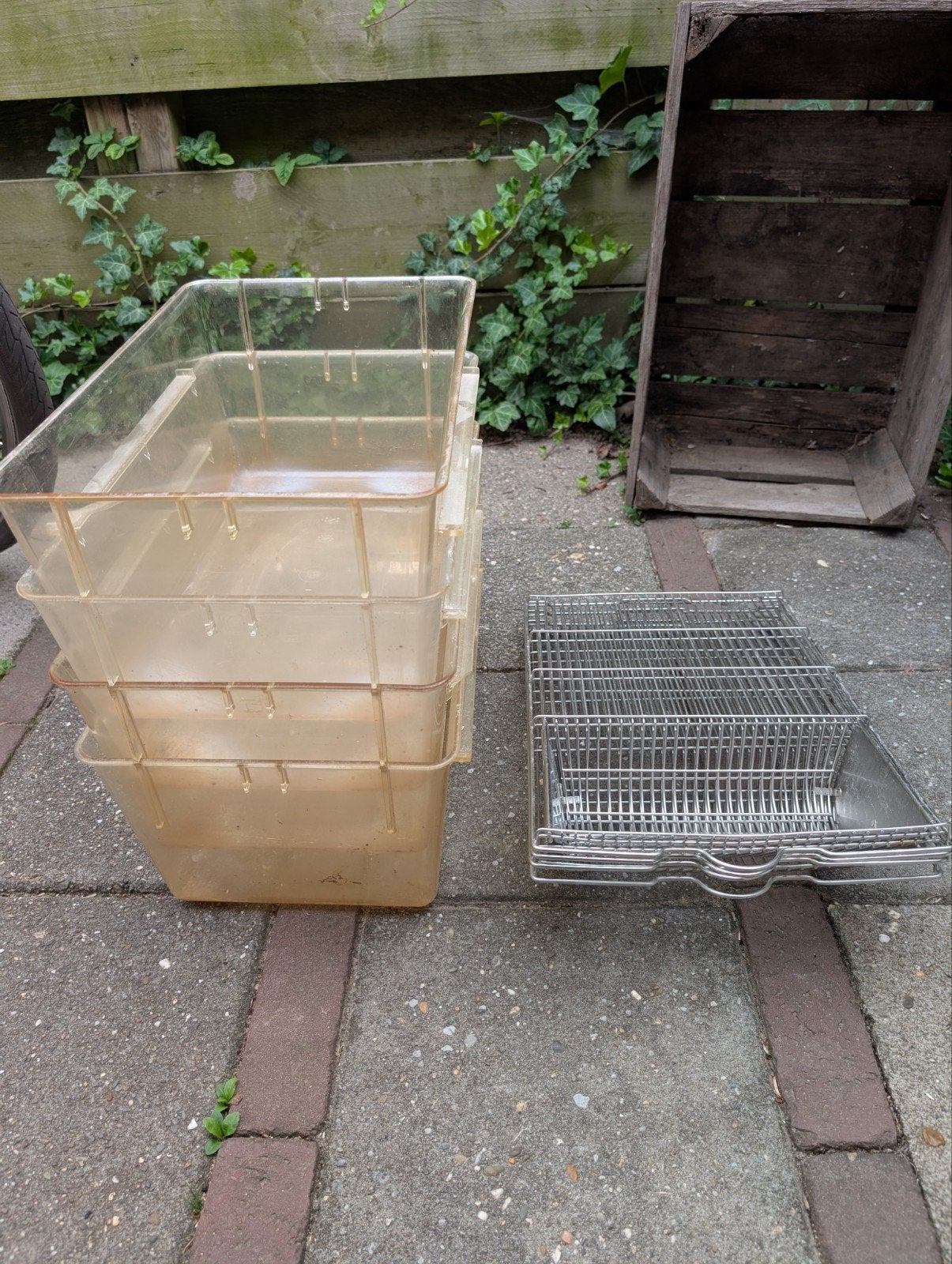 Labbakken gebruikt, Kooi, Muis, Ophalen, Minder dan 60 cm