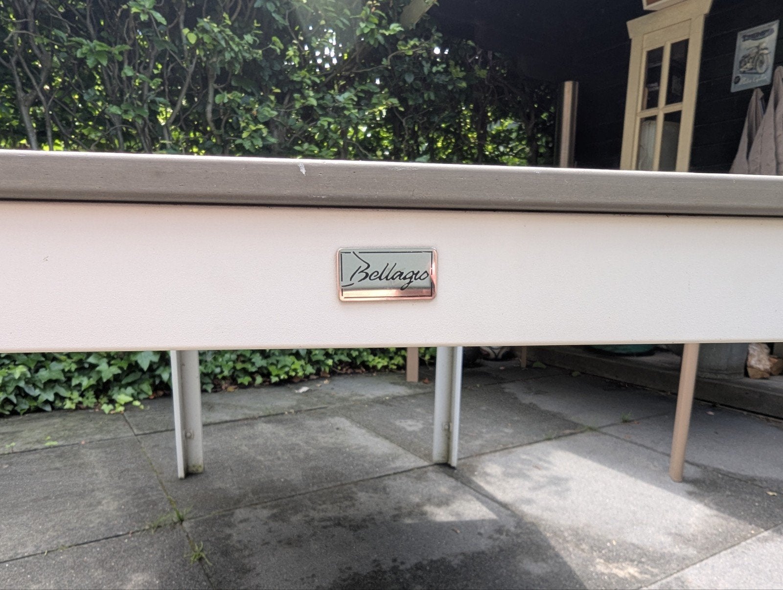 Bellagio tuintafel - Rechthoekig - Gebruikt, Tuin en Terras, Ophalen, Gebruikt, Rechthoekig, Aluminium