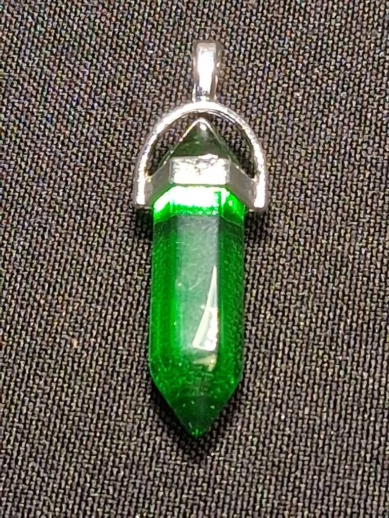 Dubbeleinder hanger flessen groen, Ophalen of Verzenden, Nieuw, Groen, Glas of Kristal