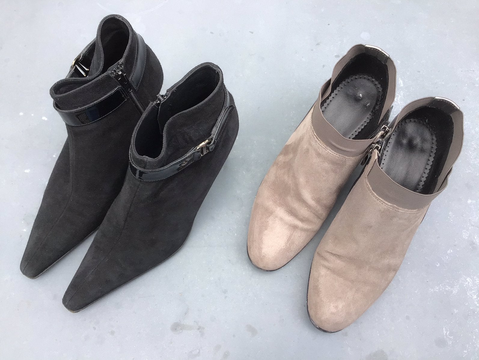 Zwarte enkellaarsjes/maat 39 - Ara schoenen maat 38,5, Ophalen of Verzenden, Zo goed als nieuw, Zwart