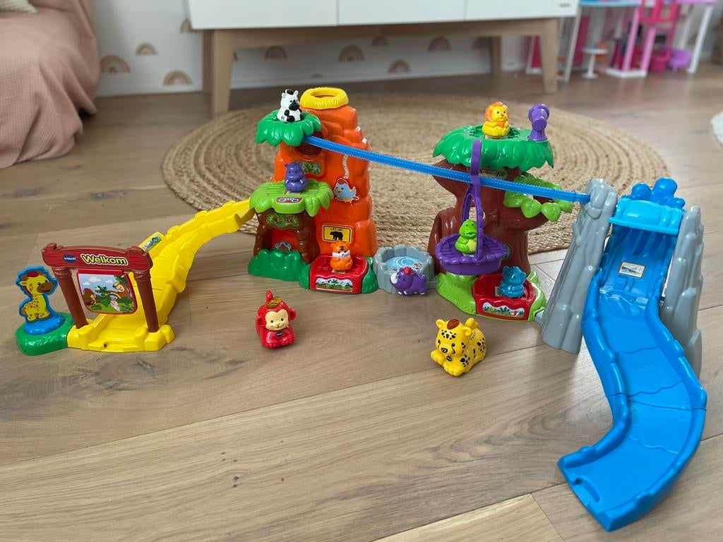 Zoef Zoef Dieren Avonturenjungle, Kinderen en Baby's, Speelgoed | Vtech, Ophalen, Gebruikt, 2 tot 4 jaar