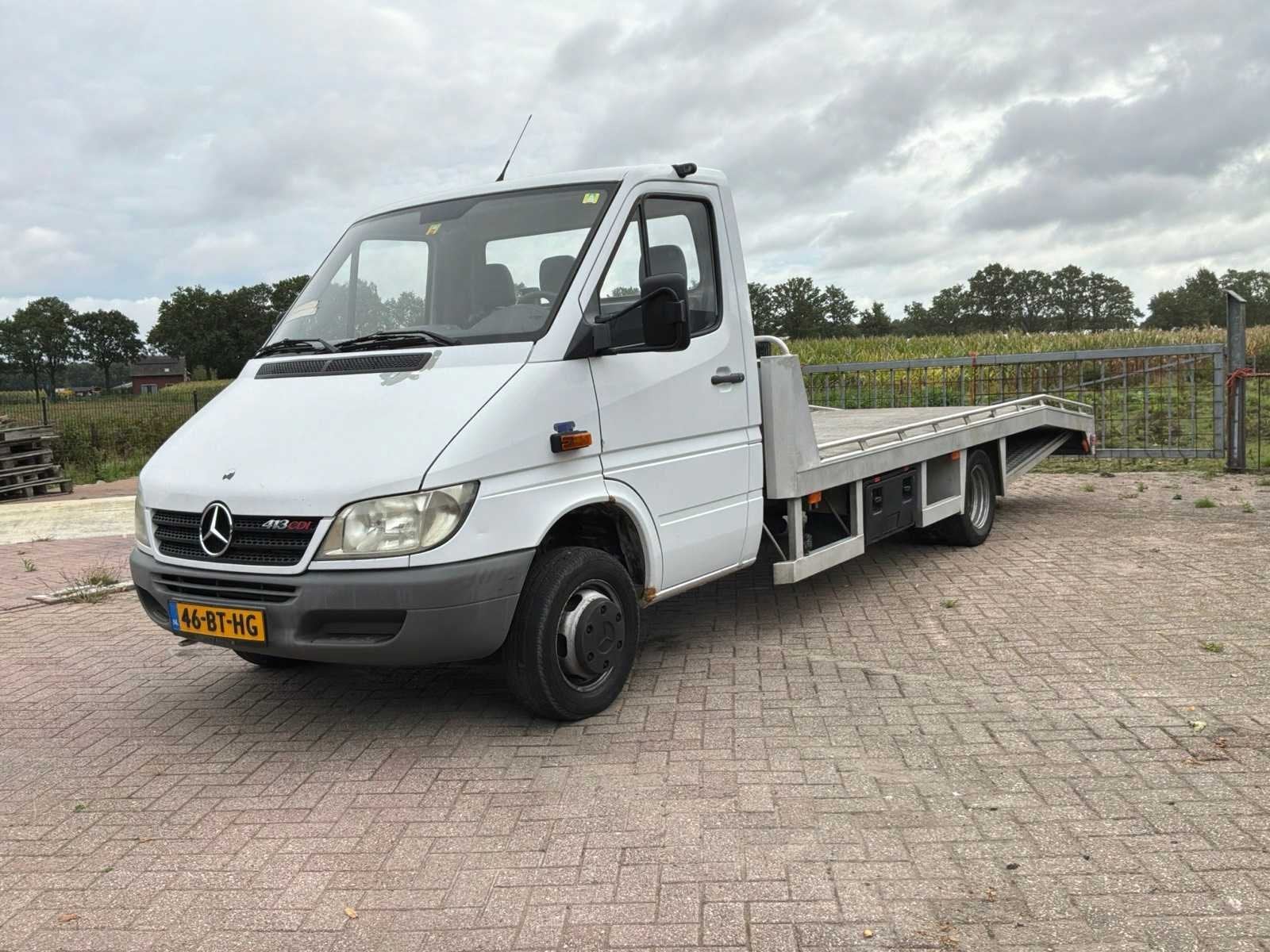 2005 Mercedes-Benz Sprinter Autoambulance 46-BT-HG, Gebruikt, Overige modellen, Overige carrosserieën, 157 pk