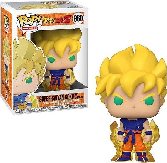 Funko Pop! Dragon Ball Z Super Saiyan Goku #860, Verzamelen, Poppetjes en Figuurtjes, Ophalen of Verzenden, Nieuw