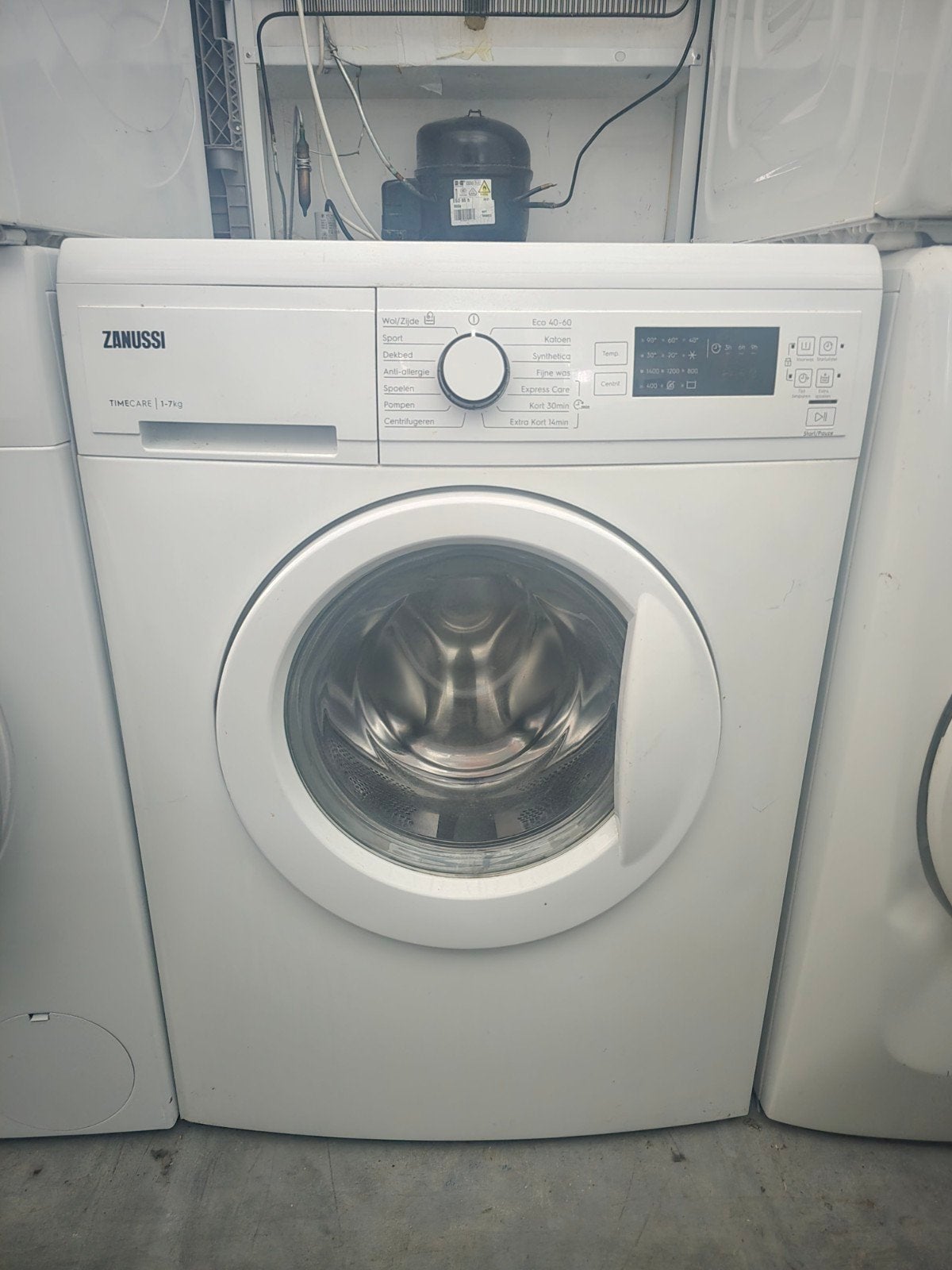 Koopje! Ruime Zanussi TimeCare wasmachine! 7KG! Garantie!✅️, Zanussi, Zanussi, Ophalen of Verzenden, Zo goed als nieuw