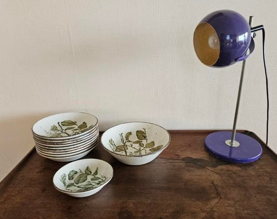 Wedgwood Stonehenge 'Green Leaves' diep bord, Vintage, Ophalen of Verzenden, Zo goed als nieuw, Bord(en)