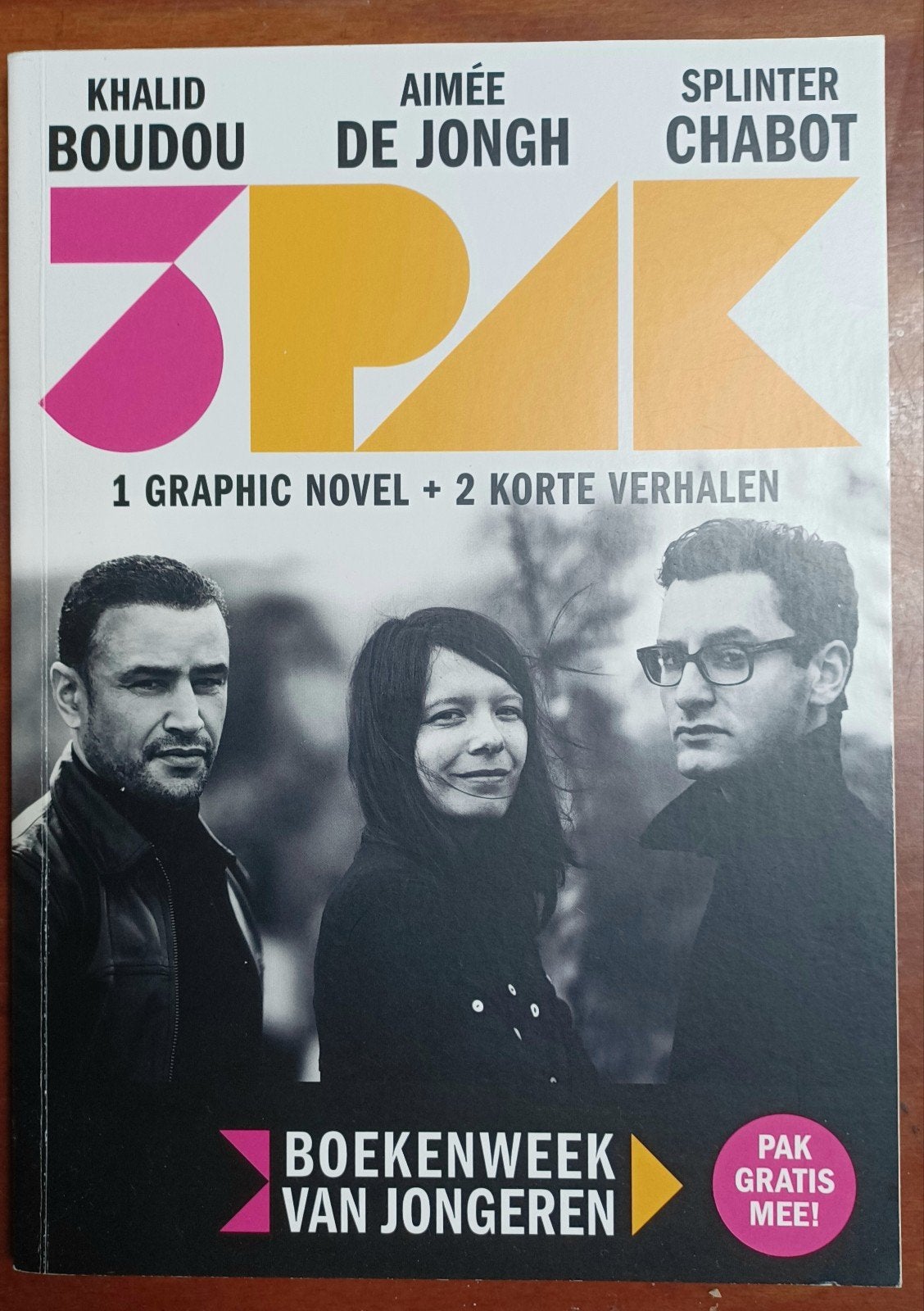 3PAK Boekenweek van Jongeren - Graphic Novel & Verhalen, Ophalen of Verzenden, Zo goed als nieuw, Khalid Boudou, Aimée de Jongh, Splinter Chabot