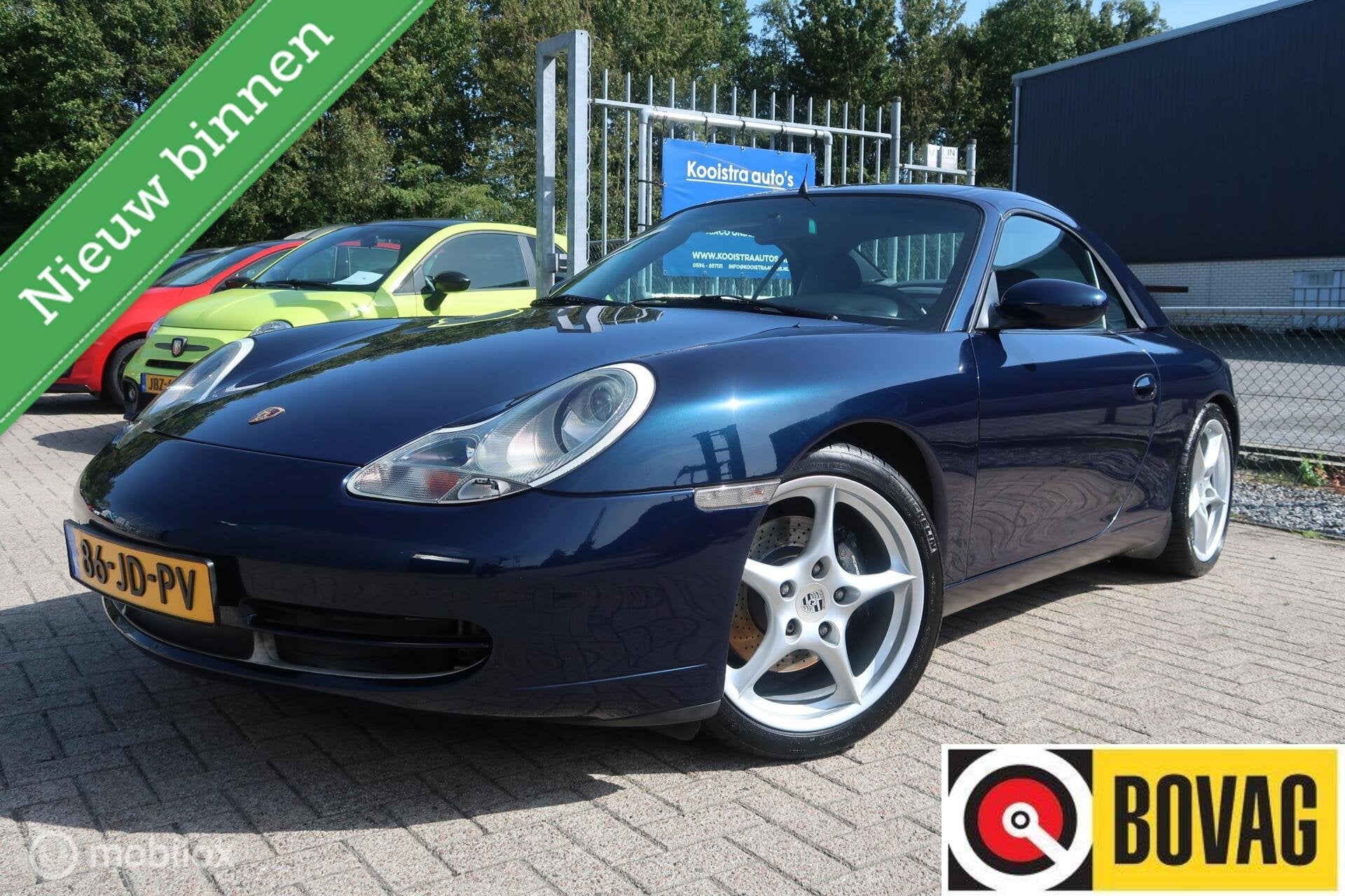 Porsche 911 Cabrio 3.4 Carrera INCL. HARDTOP, Euro 2, Achterwielaandrijving, Gebruikt, Cabriolet
