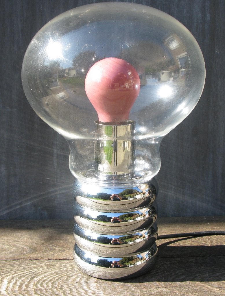INGO MAURER "BULB" DESIGN TAFELLAMP, Ophalen of Verzenden, 30 cm, Lamp, Gemerkt
