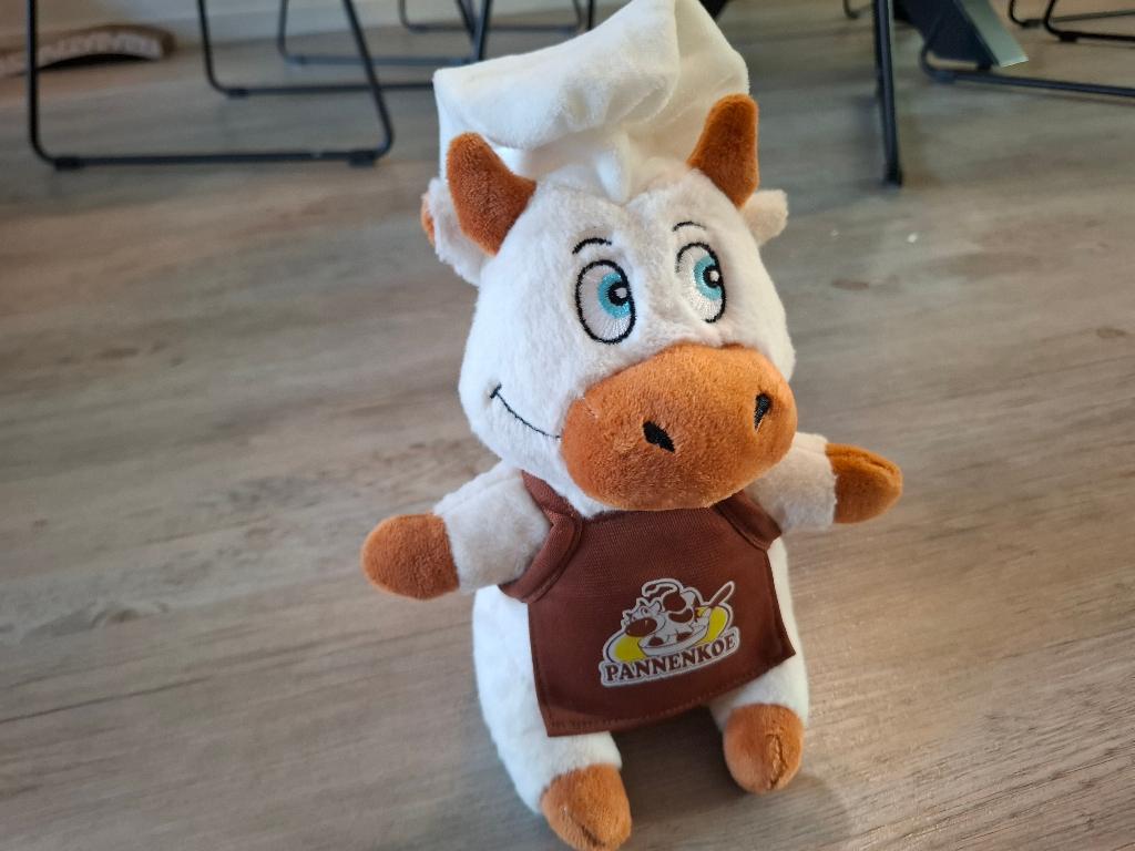 Knuffel - Koe 2 Pannekoe, Ophalen of Verzenden, Gebruikt, Koe