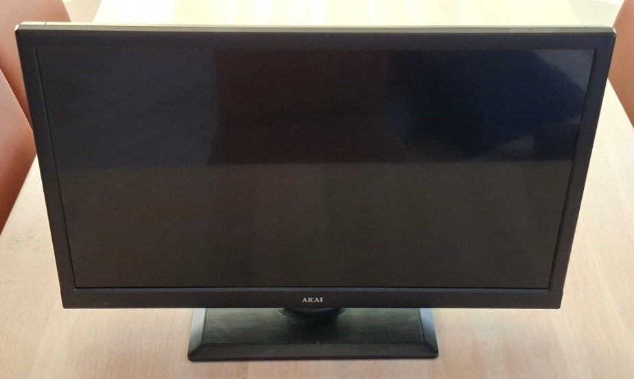 TV met DVD AKAI  24 inch, Gebruikt, 50 Hz, 60 tot 80 cm, Ophalen