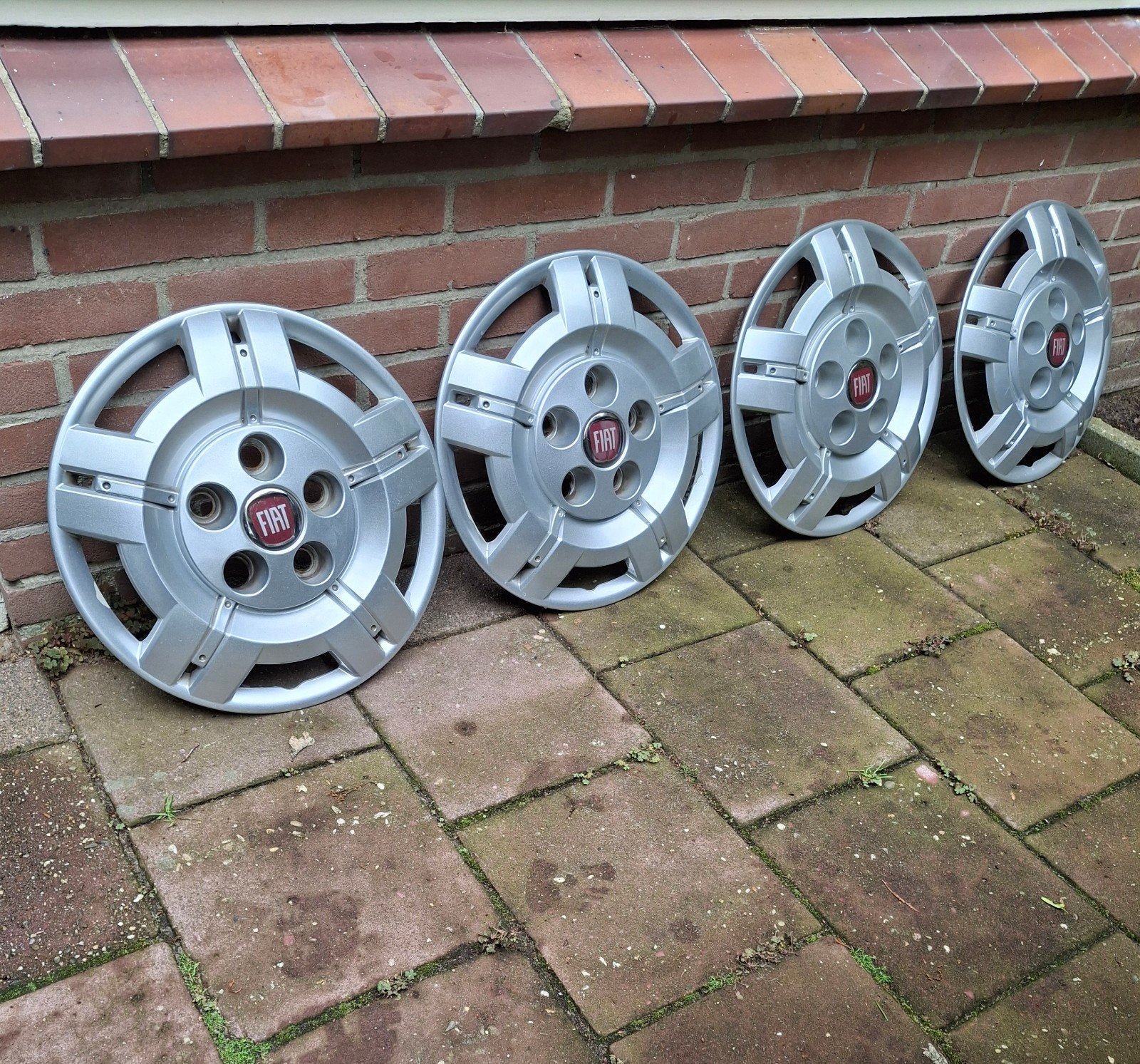 Wieldoppen set 16 inch Fiat Citroën, Auto diversen, Wieldoppen, Ophalen
