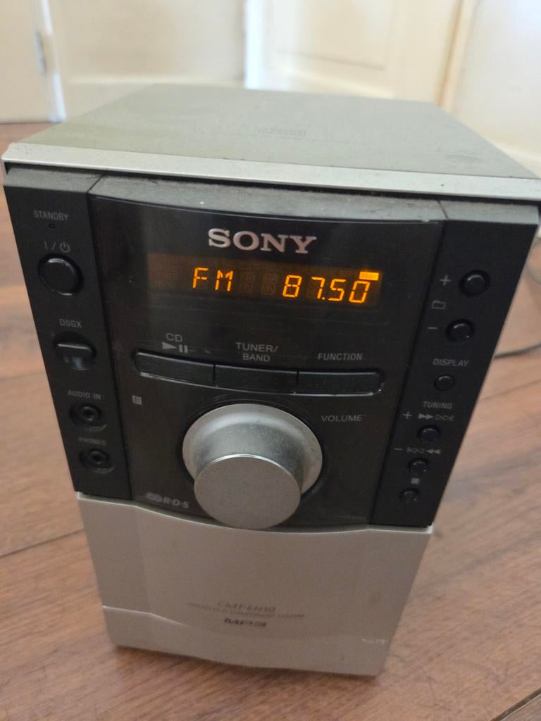 Sony Mini Set Perfect Werkend  !!, Audio, Tv en Foto, Stereo-sets, Ophalen of Verzenden, Zo goed als nieuw, Tuner of Radio, Sony