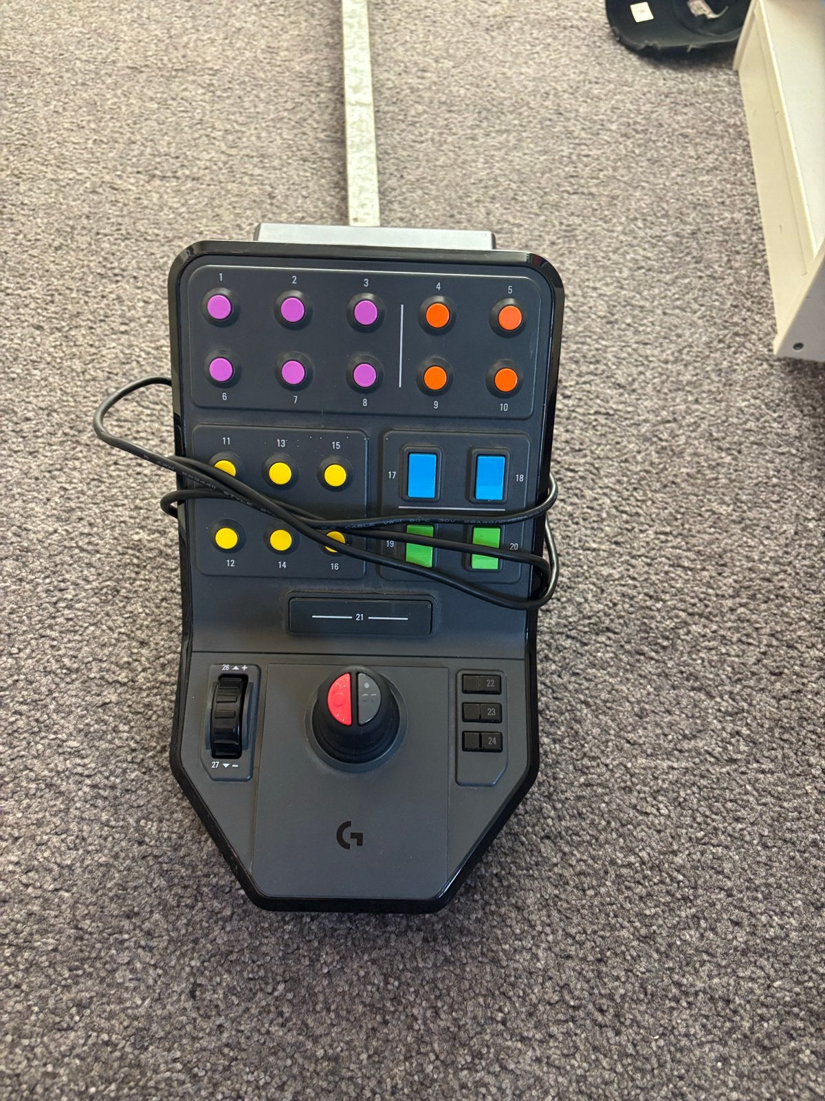 Logitech G Saitek Farm Simulator Side Panel, Ophalen of Verzenden, Zo goed als nieuw, PC, Logitech