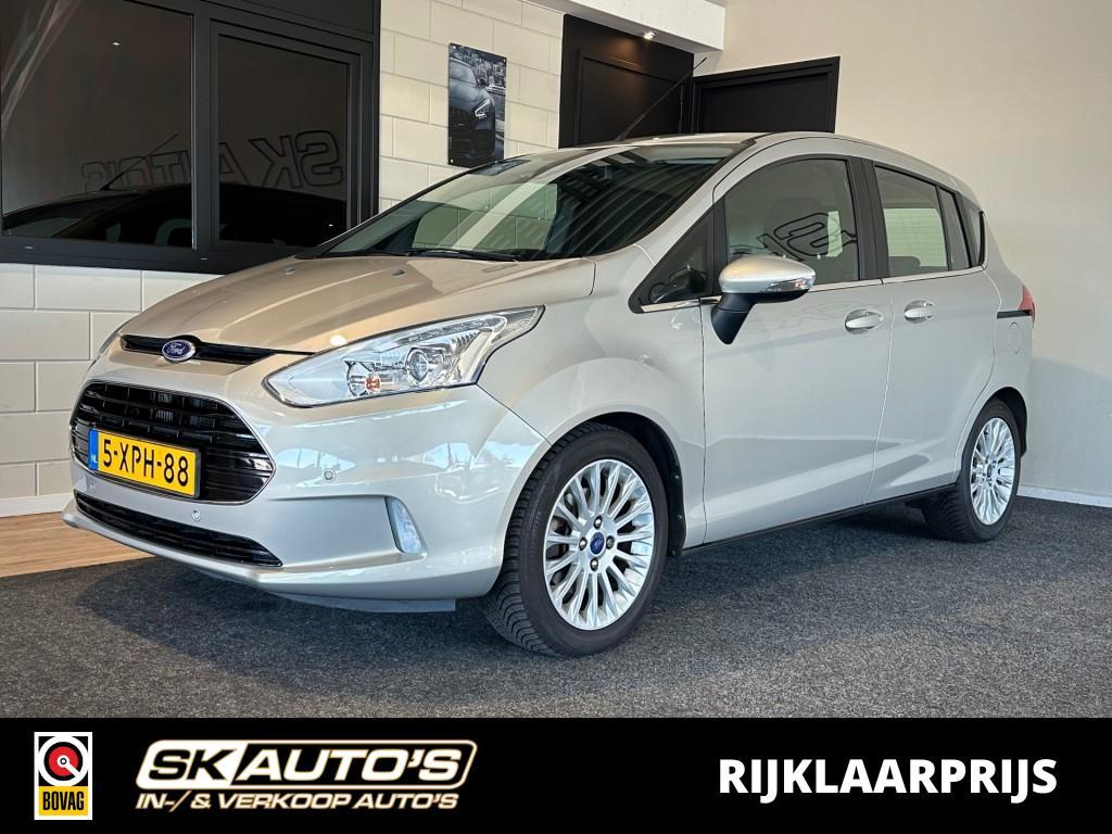 Ford B-MAX 1.0 ECOB. TITANIUM l NAP l NAVI l CAMERA l LMV l, Voorwielaandrijving, Euro 5, 101 pk, Gebruikt