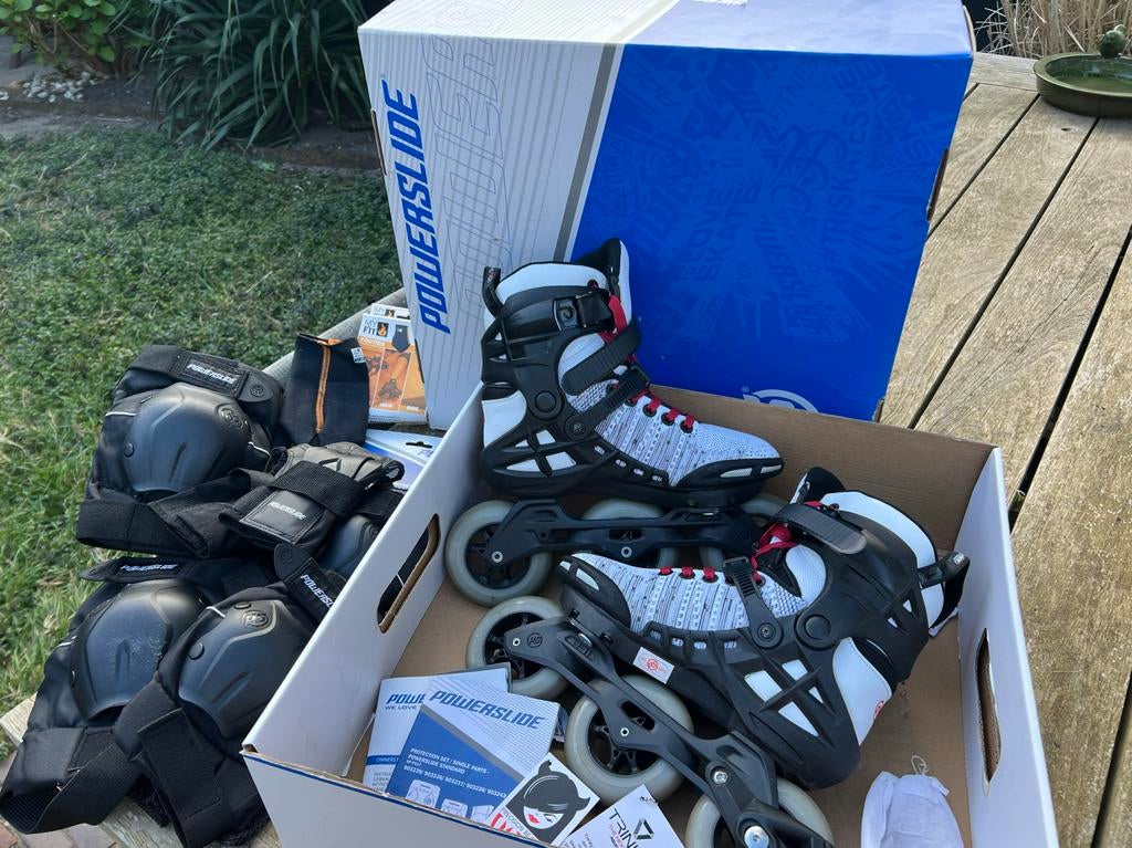 Powerslide Phuzion Xenon Trinity dames skates 40, Sport en Fitness, Skeelers, Zo goed als nieuw, Inline skates 4 wielen, Powerslide