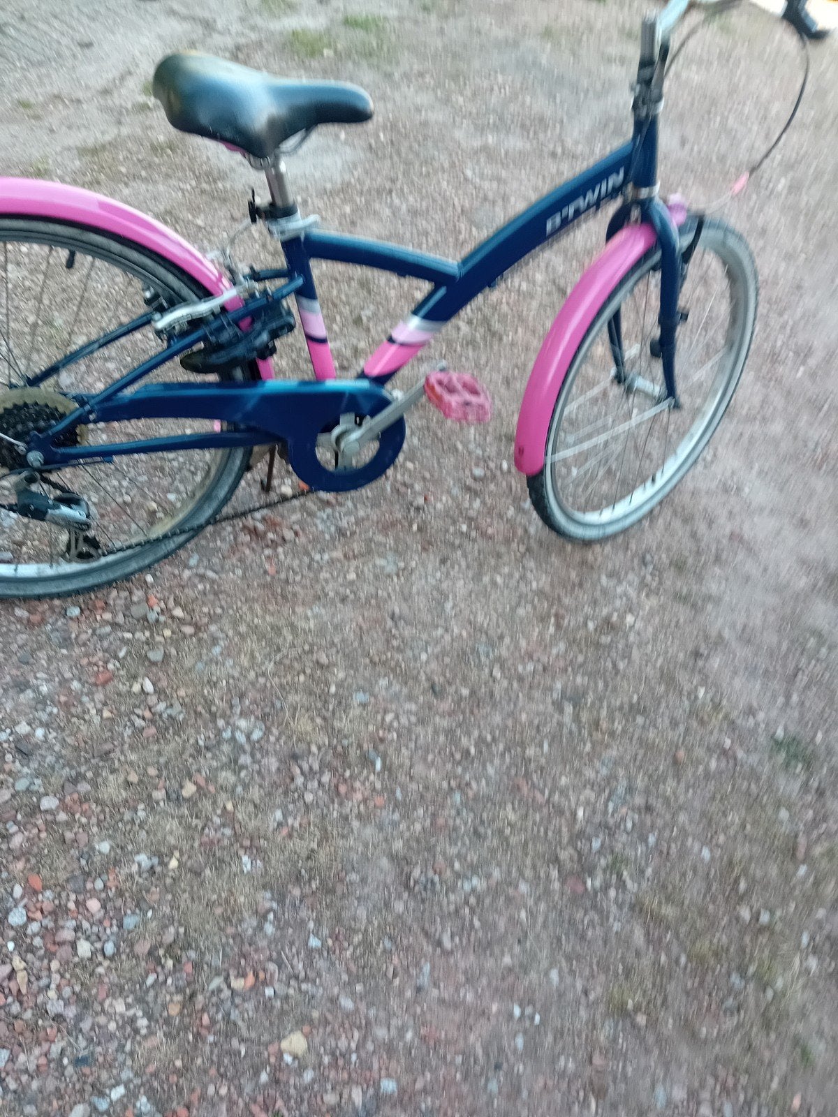 btwin fietsje 24, Fietsen en Brommers, Fietsen | Cruisers en Lowriders, Minder dan 47 cm, Ophalen, Gebruikt, Staal