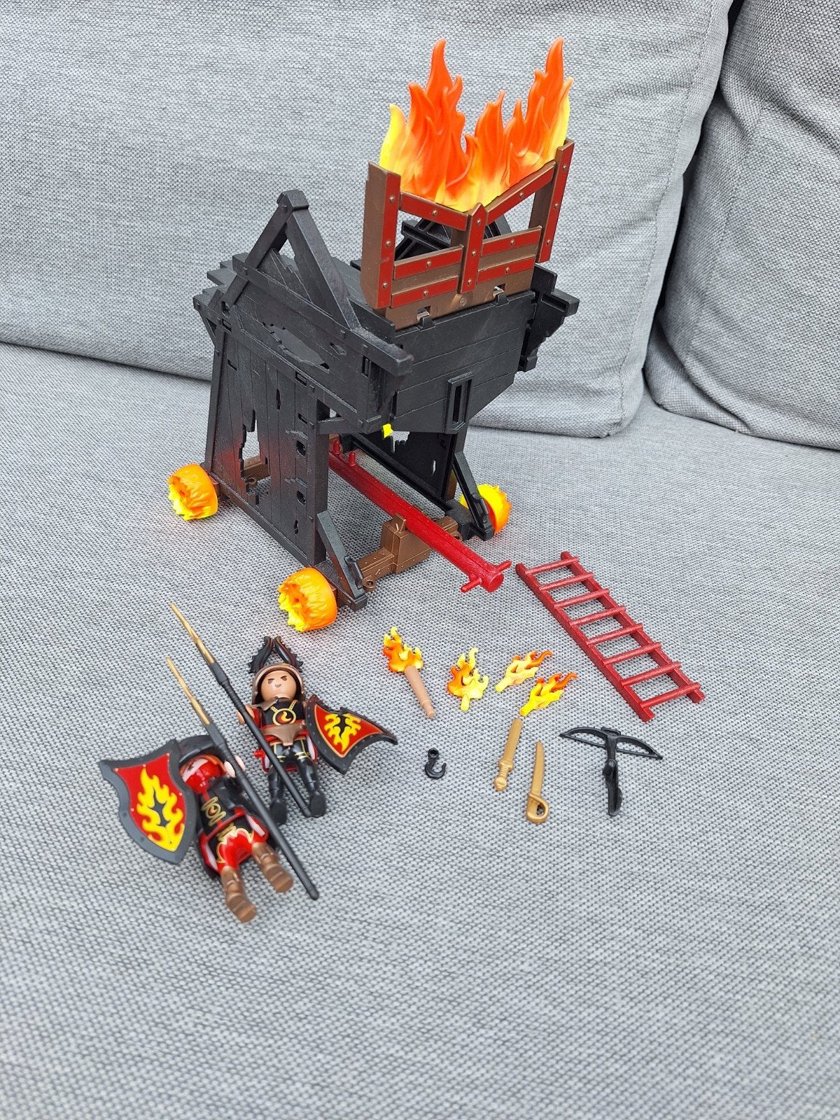 Playmobil Novelmore 70393 Vurige Stormram, Gebruikt, Losse onderdelen, Voertuig, Ophalen of Verzenden