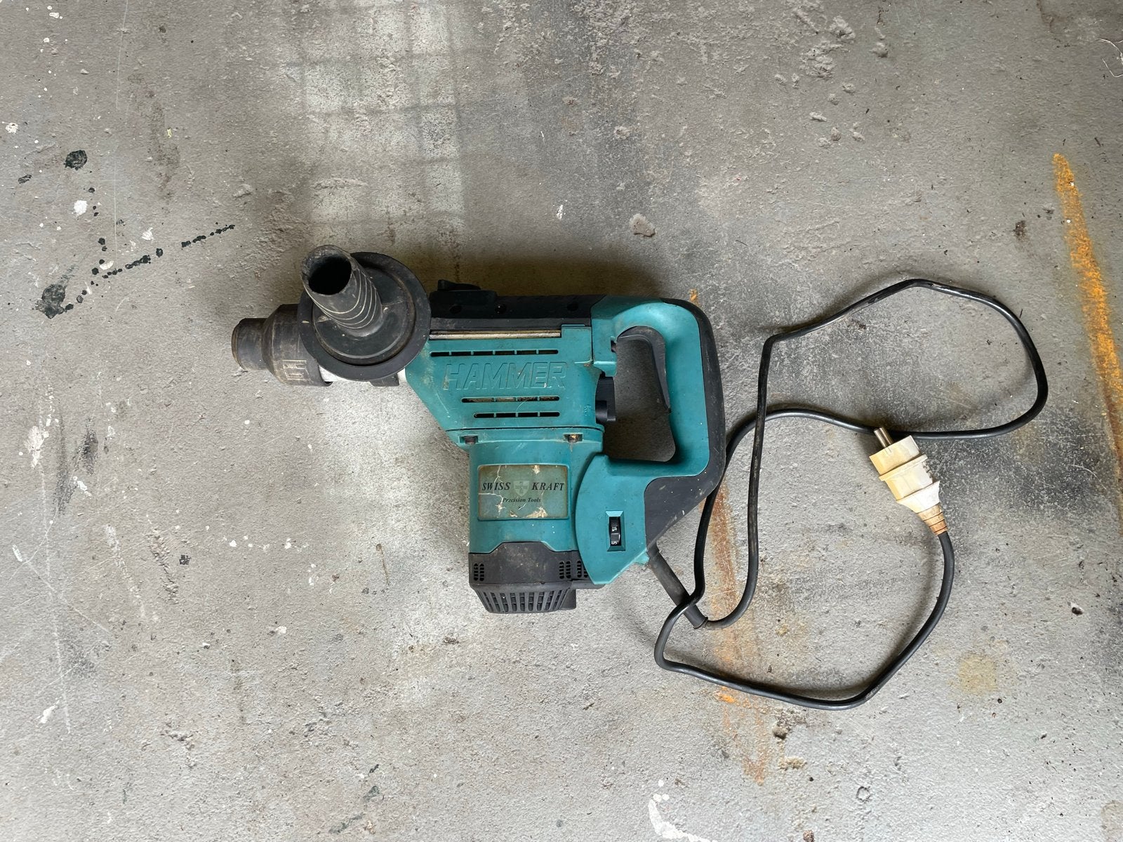 Swiss Kraft Hammer Boorhamer 1050W, Boor- en/of Breekhamer, Ophalen of Verzenden, Klopboormechanisme, Gebruikt