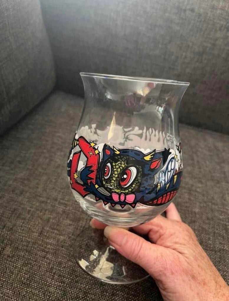 Duvel glas, Verzamelen, Glas en Borrelglaasjes, Ophalen of Verzenden, Nieuw, Bierglas
