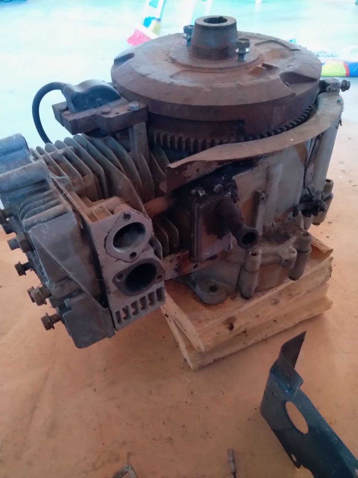 Motorblok Stiga Vila (vastgelopen), Ophalen, Gebruikt, Briggs & Stratton