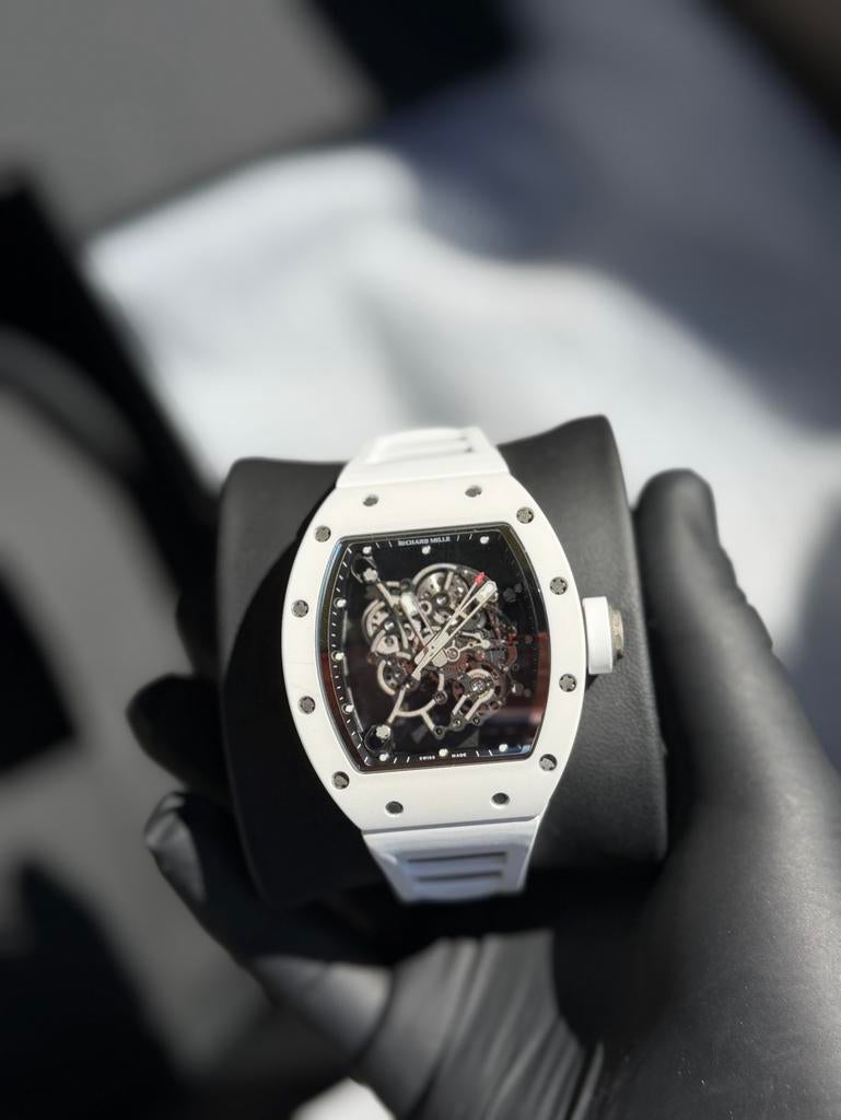 Richard Mille RM 055 Bubba Watson, Ophalen of Verzenden, Zo goed als nieuw, Staal, Overige merken