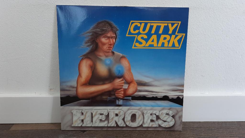 Cutty Sark – Heroes LP / Vinyl Plaat, Heavy Metal, Ophalen of Verzenden, 1980 - 1989, Gebruikt, 12 inch
