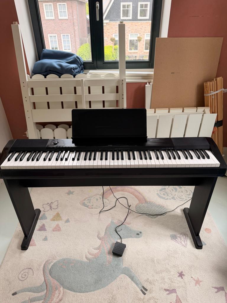 Casio CDP-120 Digitale Piano met 88 Aanslaggevoelige Toetsen, Muziek en Instrumenten, Keyboards, Ophalen, Casio, 88 toetsen, Zo goed als nieuw