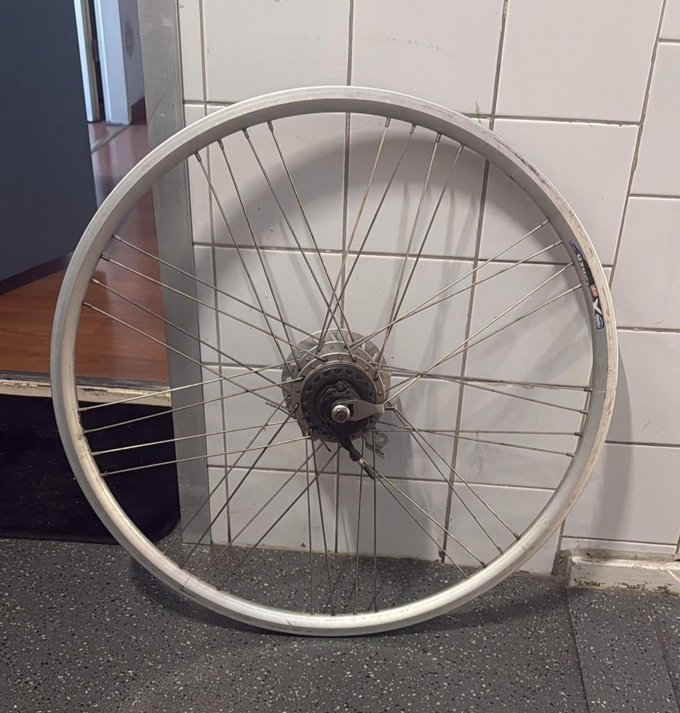 achterwiel 28 inch nexus 8, Shimano Nexus, Zo goed als nieuw, Aluminium, Stadsfiets